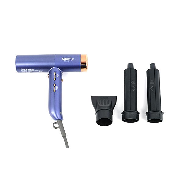 ヘアドライヤー&カーラー F21219 楽天市場】Salofix Beauty ヘアドライヤー＆カーラー パープル