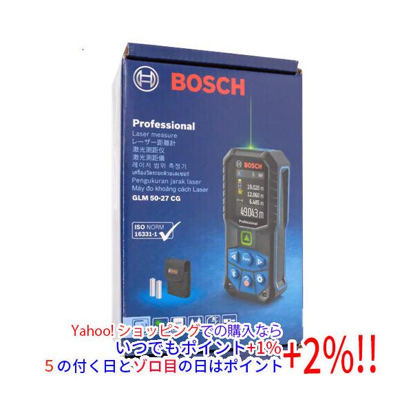 【商品名：】【新品(開封のみ)】 BOSCH レーザー距離計 GLM50-27CG　／　【商品状態：】新品未使用。開封のみの未使用品です。　／　【検索用キーワード：】 GLM50-27CG　／　【型番：】GLM50-27CG　／　【商品説明...