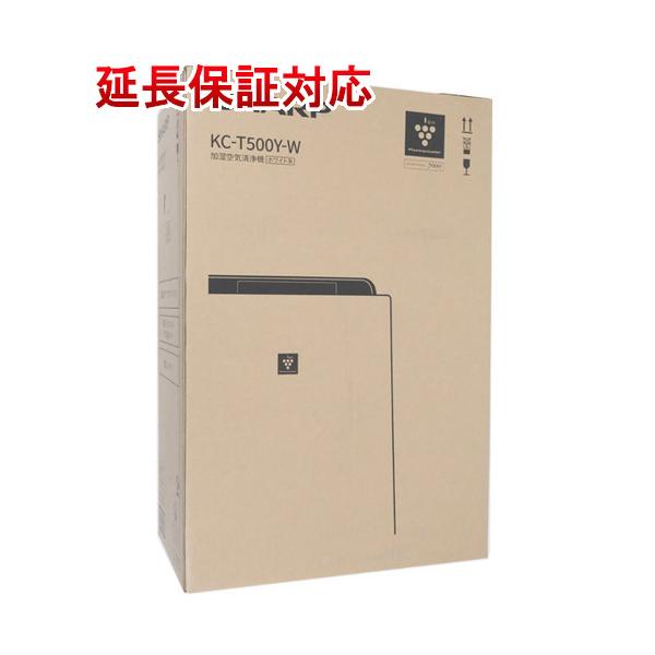 美品　2024年製　SHARP KC-T500Y 加湿空気清浄機　シャープ SHARP 加湿空気清浄機 KC-T500Y ホワイト [管理:1100058810