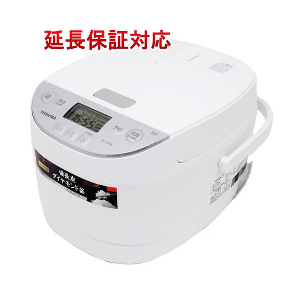 TOSHIBA IHジャー炊飯器 5.5合炊き RC-10HW(W) ホワイト [管理