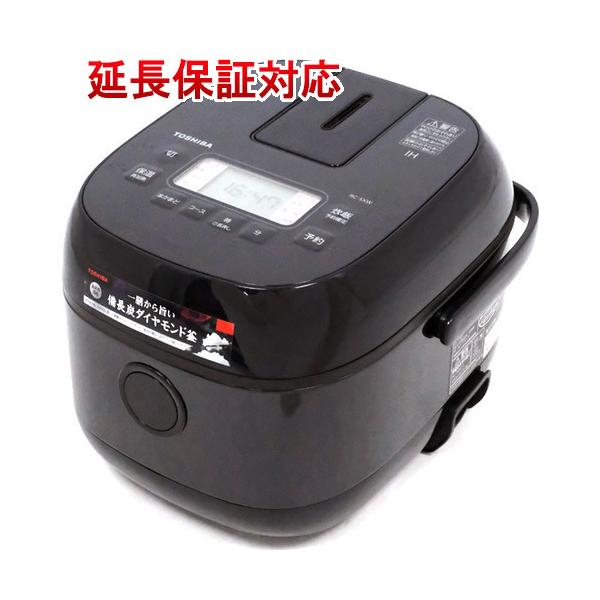 東芝　TOSHIBA炊飯ジャ ［3合 /IH］ ブラック RC-5XW-K 1個 excellar-plus_1100058830