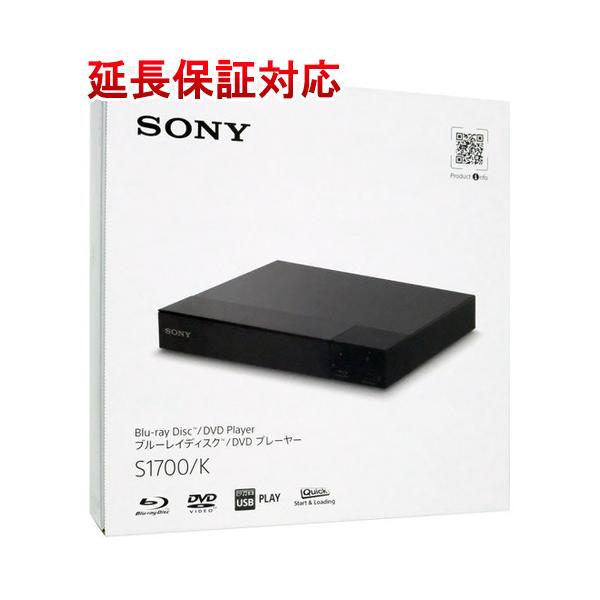 ソニー　ブルーレイプレーヤー S1700/K DVD レコーダー　SONY ソニー BDPS1700／K ブルーレイディスクプレーヤー 高速起動