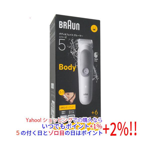 【商品名：】Braun ボディ＆フェイスグルーマー BG5550　／　【商品状態：】新品です。　／　【検索用キーワード：】≪ブラウン メンズグルーミング≫ BG5550　／　【型番：】BG5550　／　【商品説明：】付け替え可能なボディシェ...