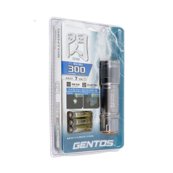 爆買GENTOS フラッシュライト 閃 KDHT-2114