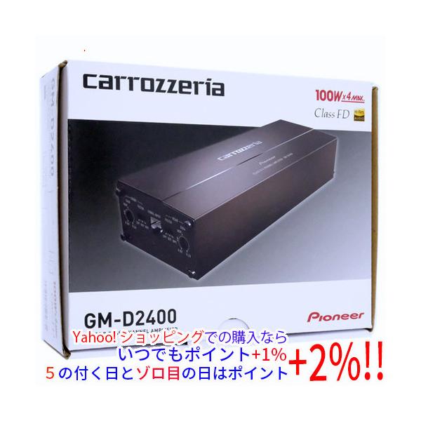 Pioneer パイオニア 100W×4 ブリッジャブルパワーアンプ GM-D2400