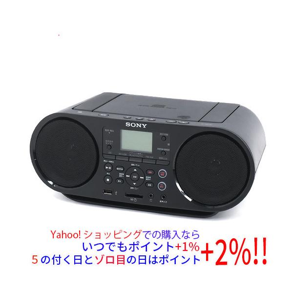SONY（ソニー） 【新品(開封のみ・箱きず・やぶれ)】 SONY CDラジオ ZS