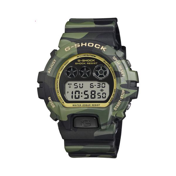 爆買CASIO 腕時計 G-SHOCK BOLD CAMO Series CAMO AND GOLD DW-6900CMG-3JF