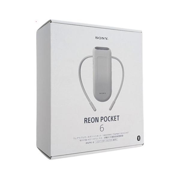 【新品・未開封】SONY REON POCKET 6 爆買SONY ウェアラブルサーモデバイス REON POCKET 6 RNPK-6 ライト