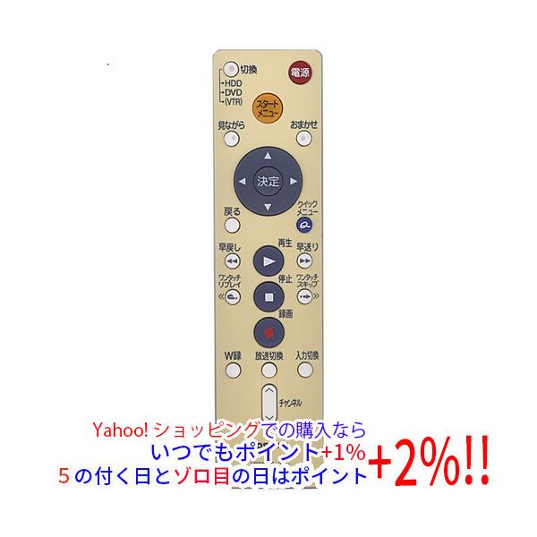 東芝(TOSHIBA) 純正　HDD&DVDレコーダー用シンプル・リモコン SE-R0300(中古品) TOSHIBA（東芝） 【中古】【ゆうパケット対応】TOSHIBA製 HDD＆DVD