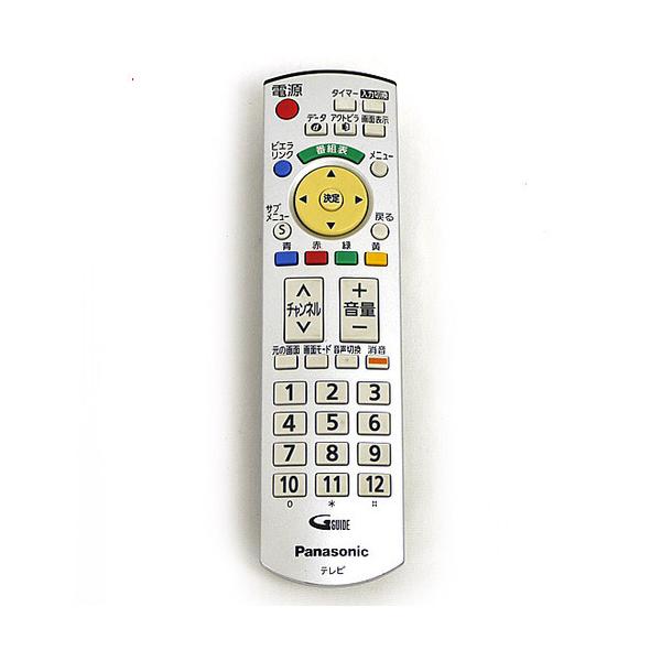 【中古】Panasonic テレビ用リモコン N2QAYB000216