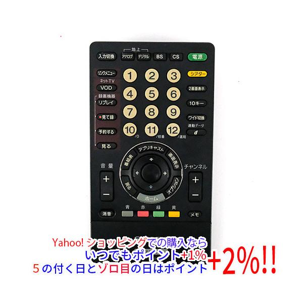 ソニー ビラビア40インチ 2009年購入 RMF-JD004 SONY（ソニー） 【中古】SONY テレビリモコン RMF-JD004 : エクセラー