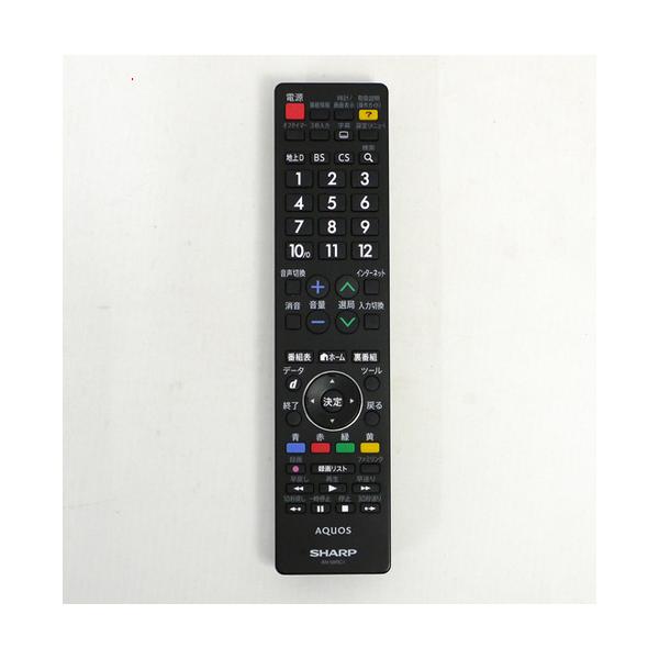 【中古】【ゆうパケット対応】SHARP製 液晶テレビAQUOS純正リモコン インターネット対応テレビ用 AN-58RC1