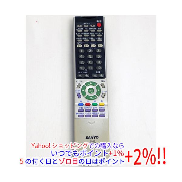 SANYO 【中古】SANYO製 テレビリモコン RC-483 : エクセラープラス