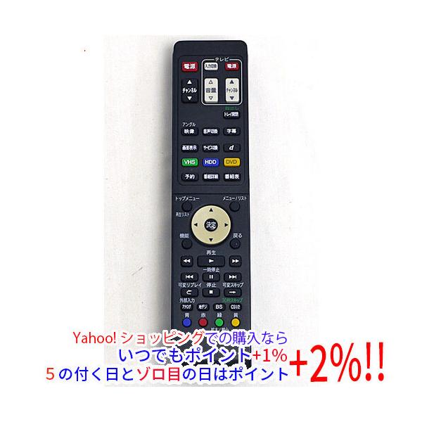 【中古品】フナイ DVDリモコン NB131(中古品) FUNAI（フナイ） 【中古】フナイ VHS/HDD/DVDレコーダー用リモコン