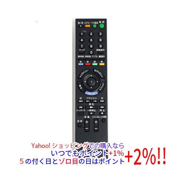 SONY（ソニー） 【中古】SONY ブルーレイプレーヤー用リモコン RMT