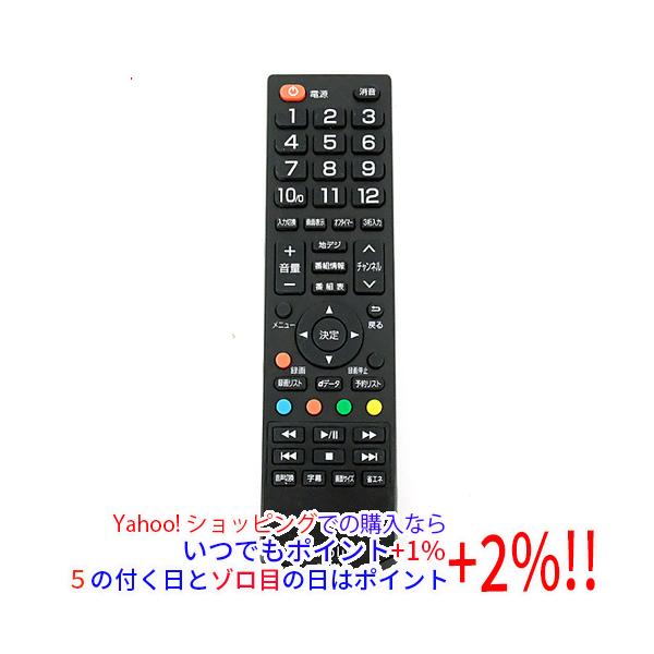 simplus（シンプラス） 【中古】simplus テレビ用リモコン RC-1306