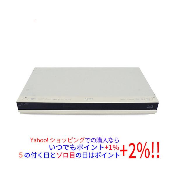 【商品名：】SHARP AQUOS ブルーレイディスクレコーダー BD-W1800W ホワイト リモコンなし 本体いたみ　／　【商品状態：】動作確認済みの中古品です。／／※本体が日焼けしております。／／※中古品ですので、傷、汚れがございます...