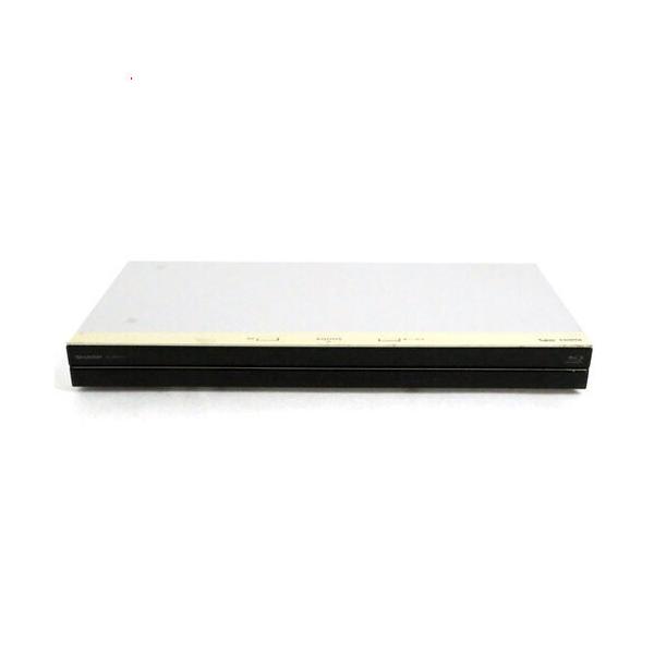【中古】SHARP AQUOS ブルーレイディスクレコーダー 1TB 2チューナー BD-WW1100 ホワイト リモコンなし 本体いたみ