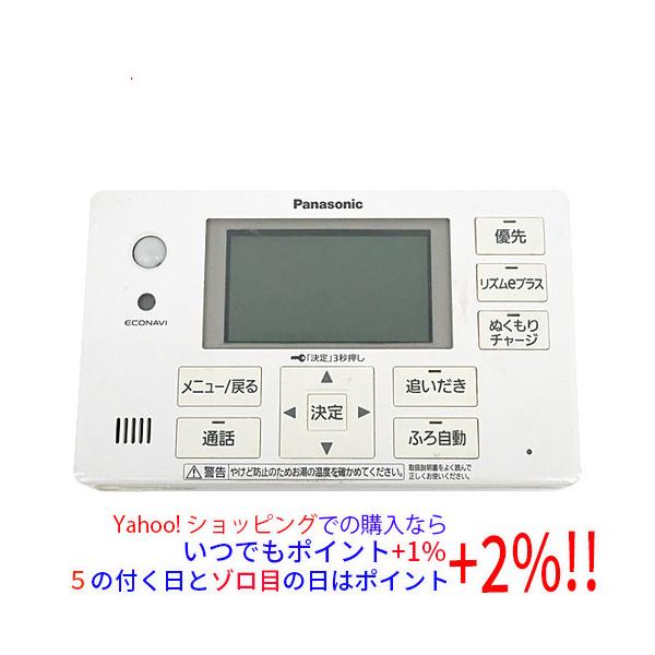 Panasonic　パナソニック　エコキュート　浴室リモコン Panasonic（パナソニック） 【中古】Panasonic 浴室リモコン HE-RQFGS