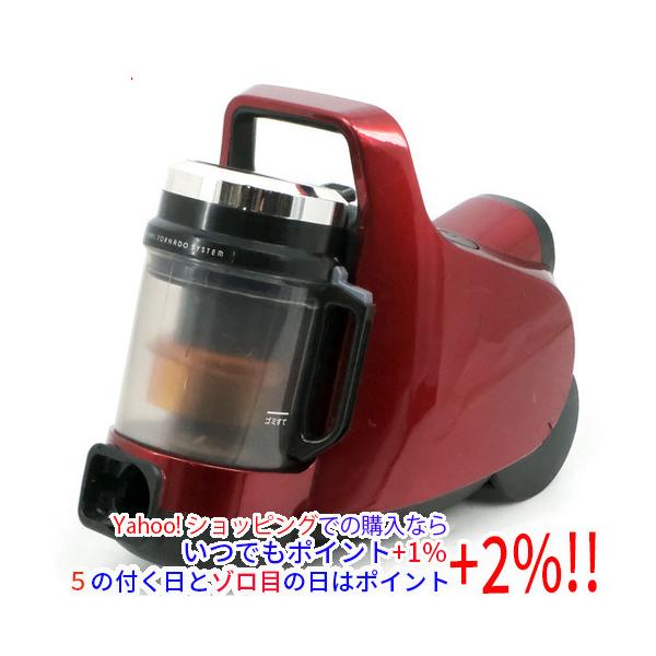 トルネオ 【中古】TOSHIBA サイクロン式クリーナー ミニ VC-C7(R