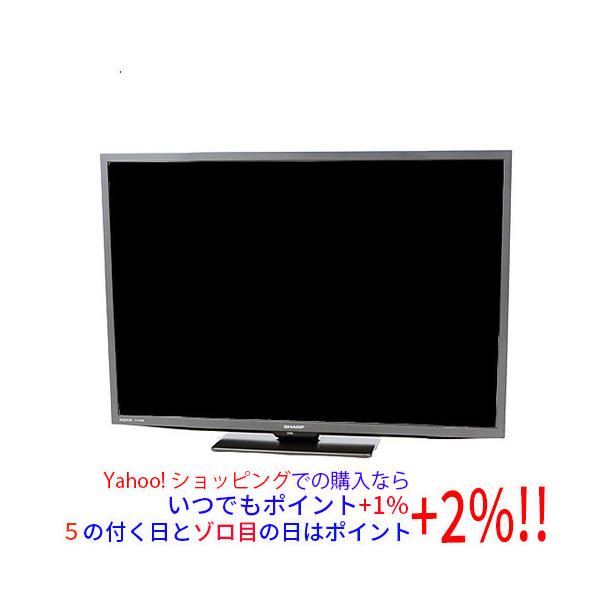AQUOS 【中古】SHARP 24V型 液晶テレビ 2T-C24DE-B ブラック リモコン