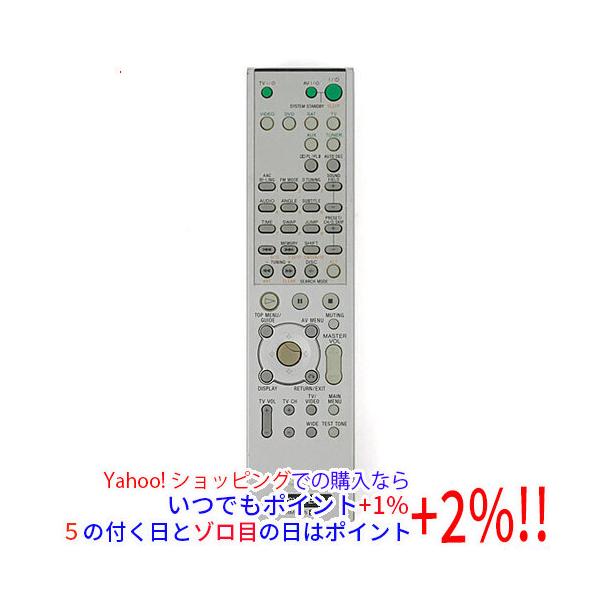 SONY（ソニー） 【中古】SONY ホームシアターシステム用リモコン RM