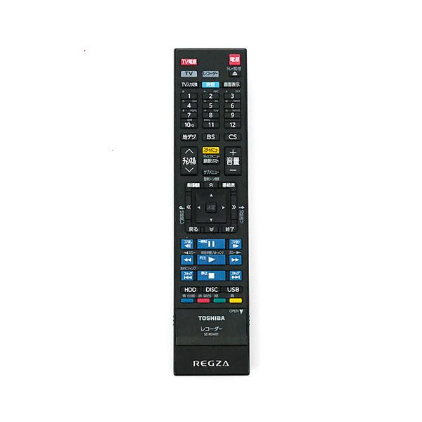 【中古】TOSHIBA製 ブルーレイレコーダー用リモコン SE-R0481