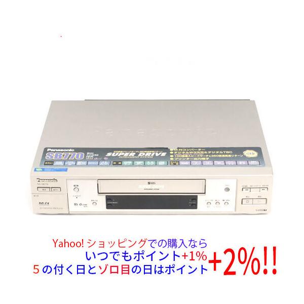 SB 【中古】Panasonic S-VHS ビデオデッキ NV-SB770 : エクセラー