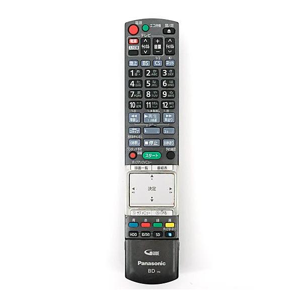 中古】Panasonic ブルーレイディスクレコーダー用リモコン