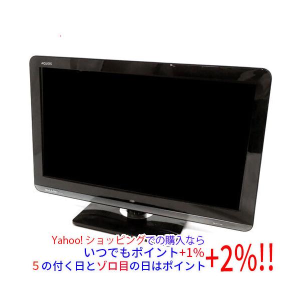 AQUOS 【中古】SHARP 22V型 LED液晶テレビ LC-22K3-B ブラック