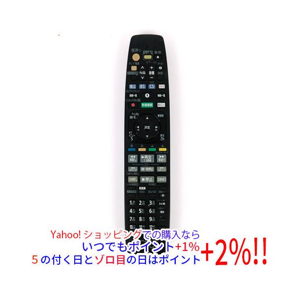 【未使用 中古品】パナソニック 純正BD/DVDレコーダー用リモコン N2QBYB000043(中古品) Panasonic（パナソニック） 【中古】Panasonic ブルーレイディスク
