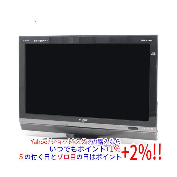 【商品名：】SHARP 32V型 液晶テレビ AQUOS LC-32DX2-B ブラック 訳あり　／　【商品状態：】動作確認済みの中古品です。／／※ディスクの読み込みができません。／／※中古品ですので、傷、汚れ等がございます。／ご理解の上、...