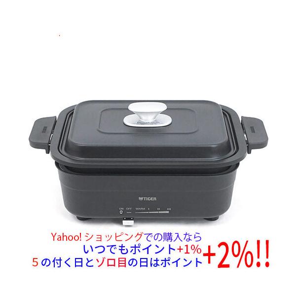 中古】TIGER ホットプレート ダイニングプレート CRL-A201-KI アイアン