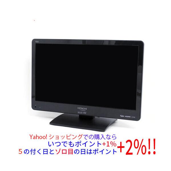 爆買【中古】HITACHI 19V型 液晶テレビ Wooo L19-N2 2016年製