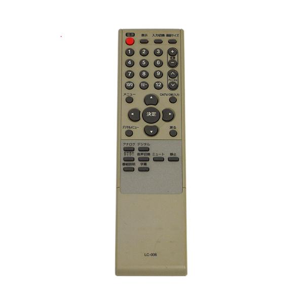 【中古】ORION テレビ用リモコン LC-006 本体いたみ
