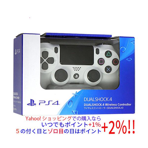 他サイト： SONY ワイヤレスコントローラー DUALSHOCK4 グレイシャー・ホワイト CUH-ZCT2J13の商品画像
