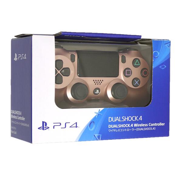 PlayStation4 - SONY　ワイヤレスコントローラー DUALSHOCK 4　ローズ・ゴールド　CUH-ZCT2J27 SONY PS4 ワイヤレスコントローラー（DUALSHOCK 4） ローズ