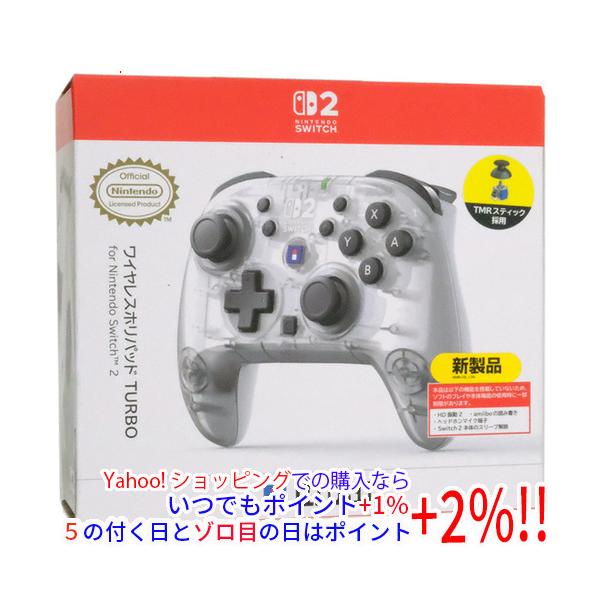 HORI（ホリ） ワイヤレスホリパッド TURBO for Nintendo Switch 2 NSX
