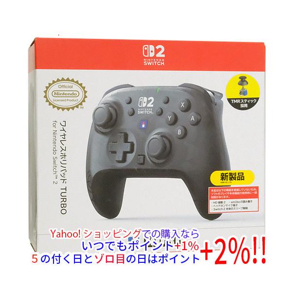 HORI（ホリ） ワイヤレスホリパッド TURBO for Nintendo Switch 2 NSX
