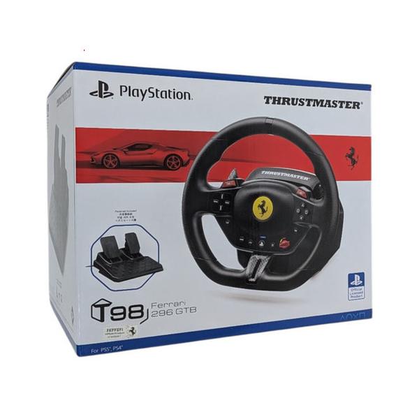 爆買Thrustmaster ステアリングコントローラー T98 Ferrari 296 GTB 4160918 ブラック