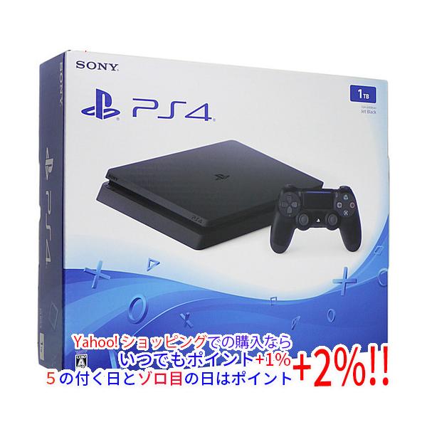 爆買【中古】SONY プレイステーション4 1TB ブラック CUH-2000BB01 元箱あり
