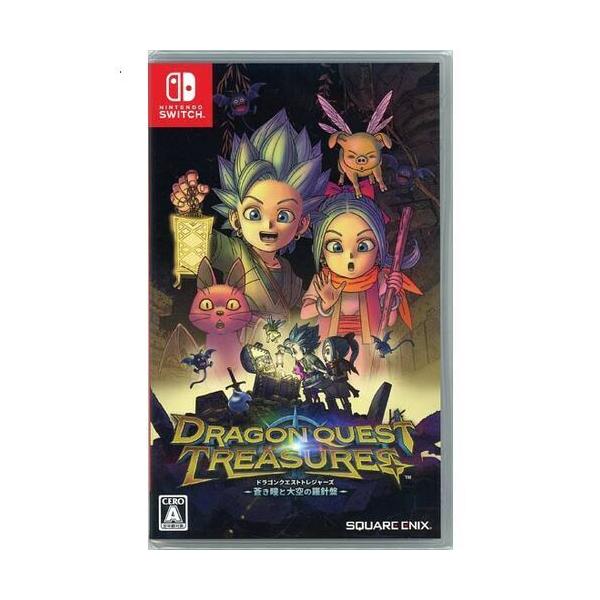 【中古】【ゆうパケット対応】ドラゴンクエスト トレジャーズ 蒼き瞳と大空の羅針盤 Nintendo Switch