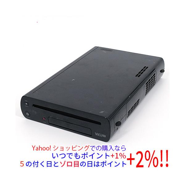 【商品名：】任天堂 Wii U kuro 32GB 本体のみ 本体いたみ　／　【商品状態：】動作確認済の中古品です。／ ／ ※本体に傷、汚れ等がございます。ご理解の上、ご検討お願いします。　／　【検索用キーワード：】≪ニンテンドー wii ...