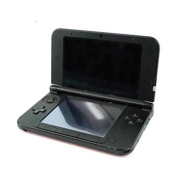 爆買【中古】ニンテンドー3DS LL レッドXブラック SPR-S-RKAA 本体のみ 本体・液晶画面いたみ
