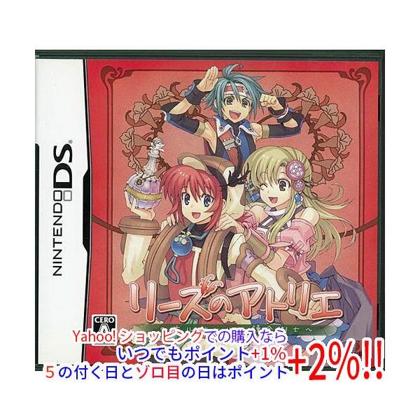 【商品名：】リーズのアトリエ 〜オルドールの錬金術士〜 初期版 DS　／　【商品状態：】開封済みの中古品です。☆ケース・説明書付き！／ ／ ※本製品は初期版となります。不具合の修正および調整を行なった修正版ではありません。また公式サイトの交...