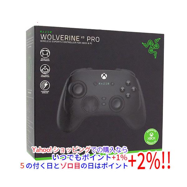 【商品名：】Razer Xbox＆PC用 ワイヤレス eスポーツコントローラー Wolverine V3 Pro RZ06-05200100-R3M1 元箱あり　／　【商品状態：】動作確認済の中古品です。／ ／ ※中古品ですので、傷、汚れ等...