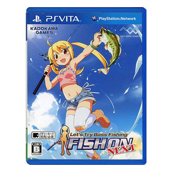 (未使用･未開封品)　Let's Try Bass Fishing FISH ON NEXT - PSVita 7z28pnb 中古】【ゆうパケット対応】Let's try Bass Fishing FISH ON