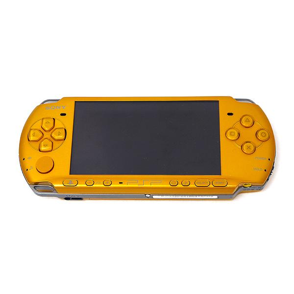PSP-3000 ブライトイエロー　未使用 中古】SONY PSP ブライト・イエロー PSP-3000 BY 本体のみ [管理