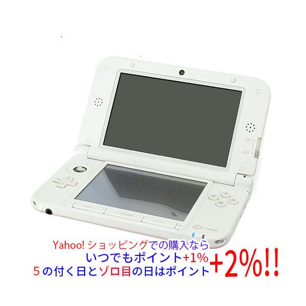 ニンテンドー3DS 【中古】ニンテンドー3DS LL ピンクXホワイト SPR-S