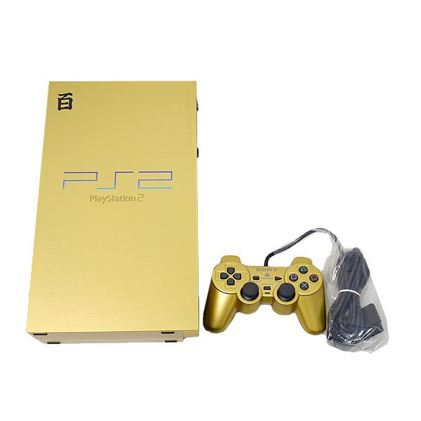 PlayStation2 - SONY　PS2 機動戦士Zガンダム百式ゴールド・パック　SCPH-55000 GU　ソフト・スタンド・メモリカードなし 中古】SONY PS2 機動戦士Zガンダム百式ゴールド・パック SCPH